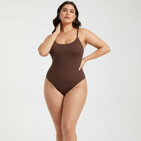 Sculpting activewear set Marron
