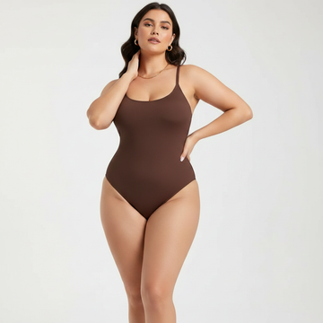 Sculpting activewear set Marron