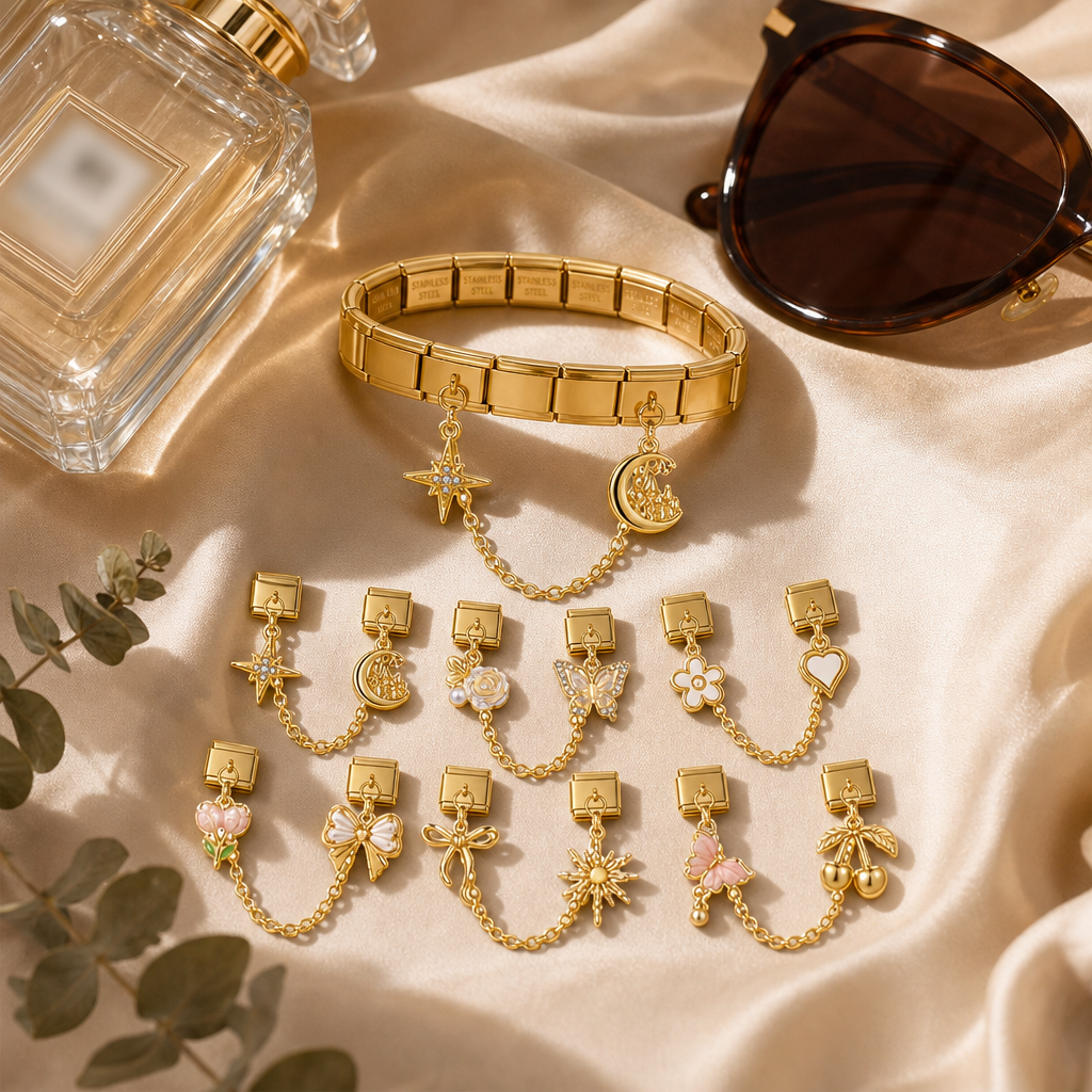 Bracelet Charms Or Aralia