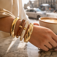 Bracelets Résine Vintage Élégants