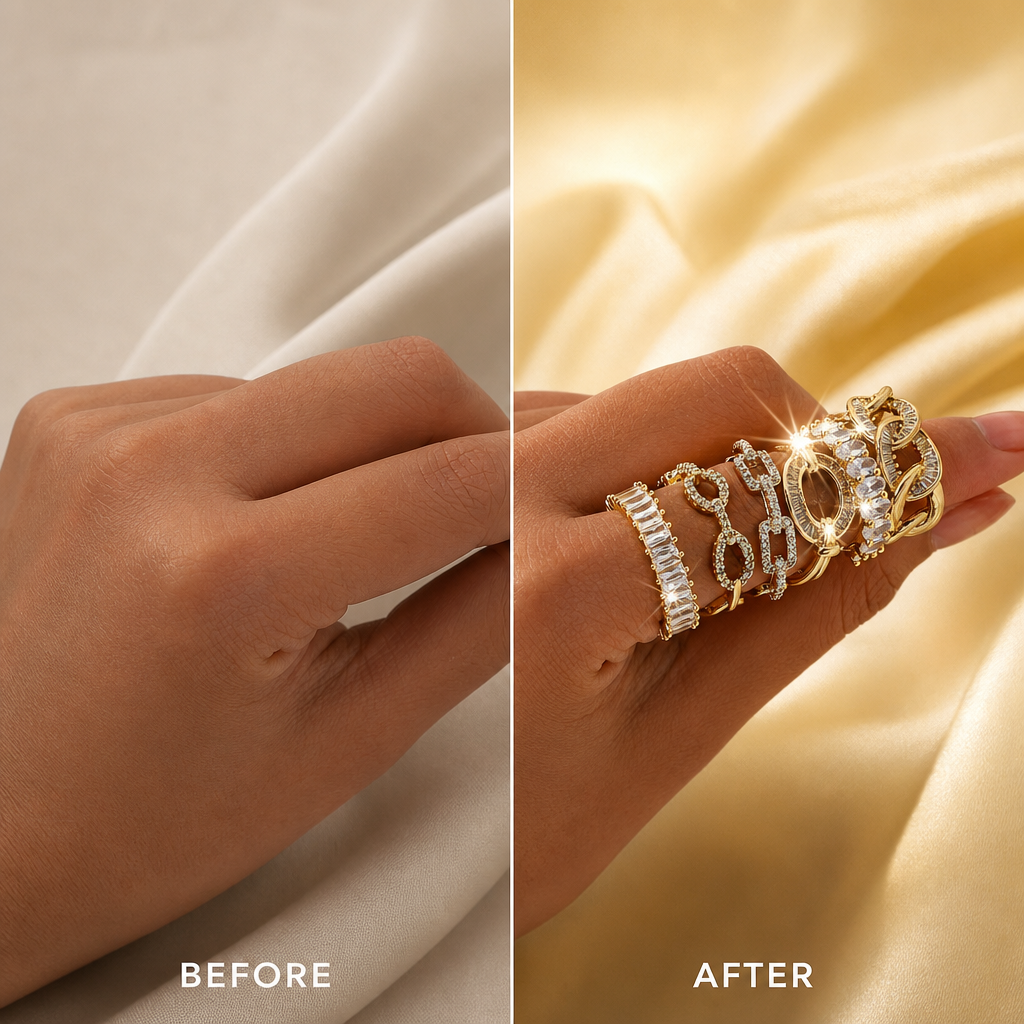 Bague Chic Zirconia Or