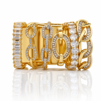 Bague Chic Zirconia Or