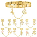 Bracelet Charms Or Aralia