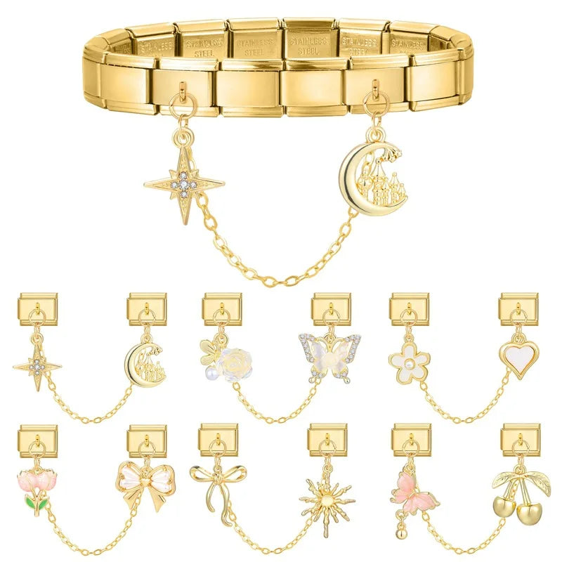 Bracelet Charms Or Aralia