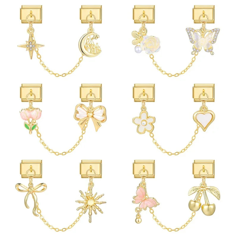 Bracelet Charms Or Aralia